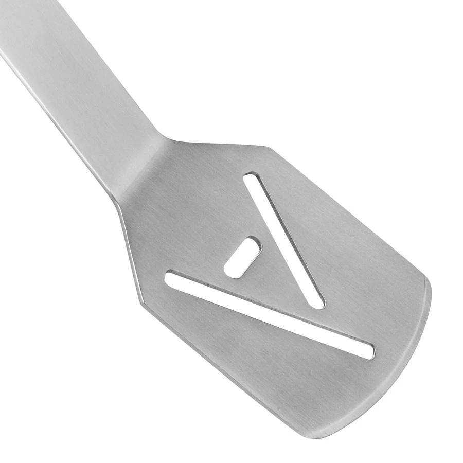 Grillwender 42cm Edelstahl Fleischwender Pfannenwender Grillbesteck Grillzubehör 4 Grillwender 42cm Edelstahl Fleischwender Pfannenwender Grillbesteck Grillzubehör – Bild 2