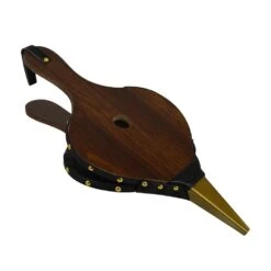 Blasebalg Grill 40cm Holz Braun Grillgebläse Handgebläse Grillblasebalg