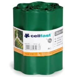 Cellfast Rasenkante Dunkelgrün 20 X 900 Cm Kunststoff, Wellig