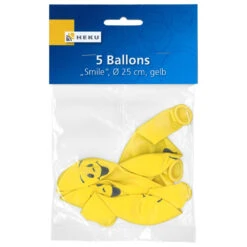 Luftballons Smile 5 Stück