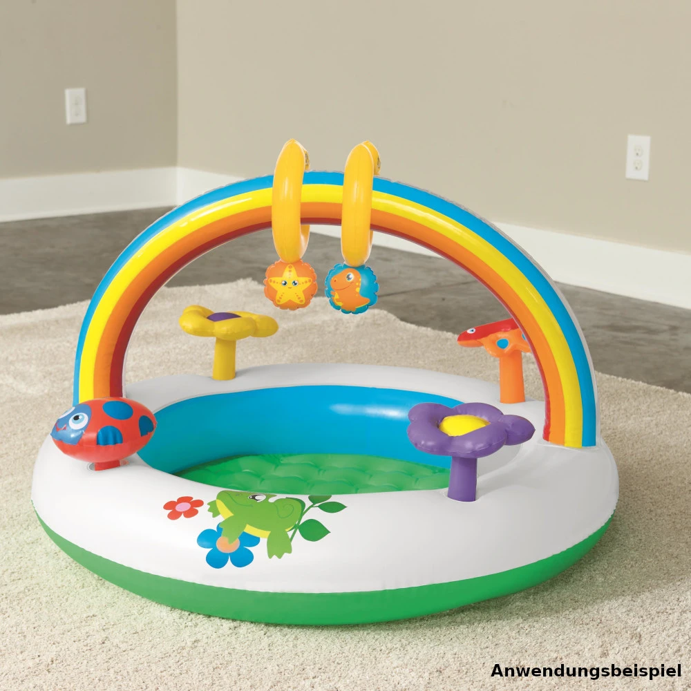 Bestway Baby-Spielcenter Regenbogen Aufblasbar 15 Bestway Baby-Spielcenter Regenbogen Aufblasbar – Bild 13