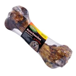 Naturknochen Geräuchert 200g Kauknochen Hundefutter Hundesnack Leckerli