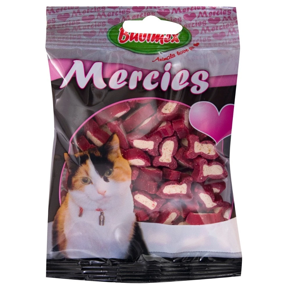 Mercies Knabberhäppchen Fischform Lachs 100g 3 Mercies Knabberhäppchen Fischform Lachs 100g