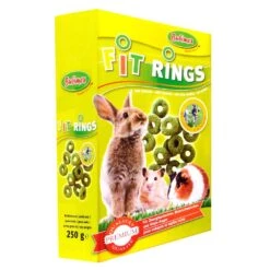 Nager Ringe FitRings Luzerne 250g Nagerfutter