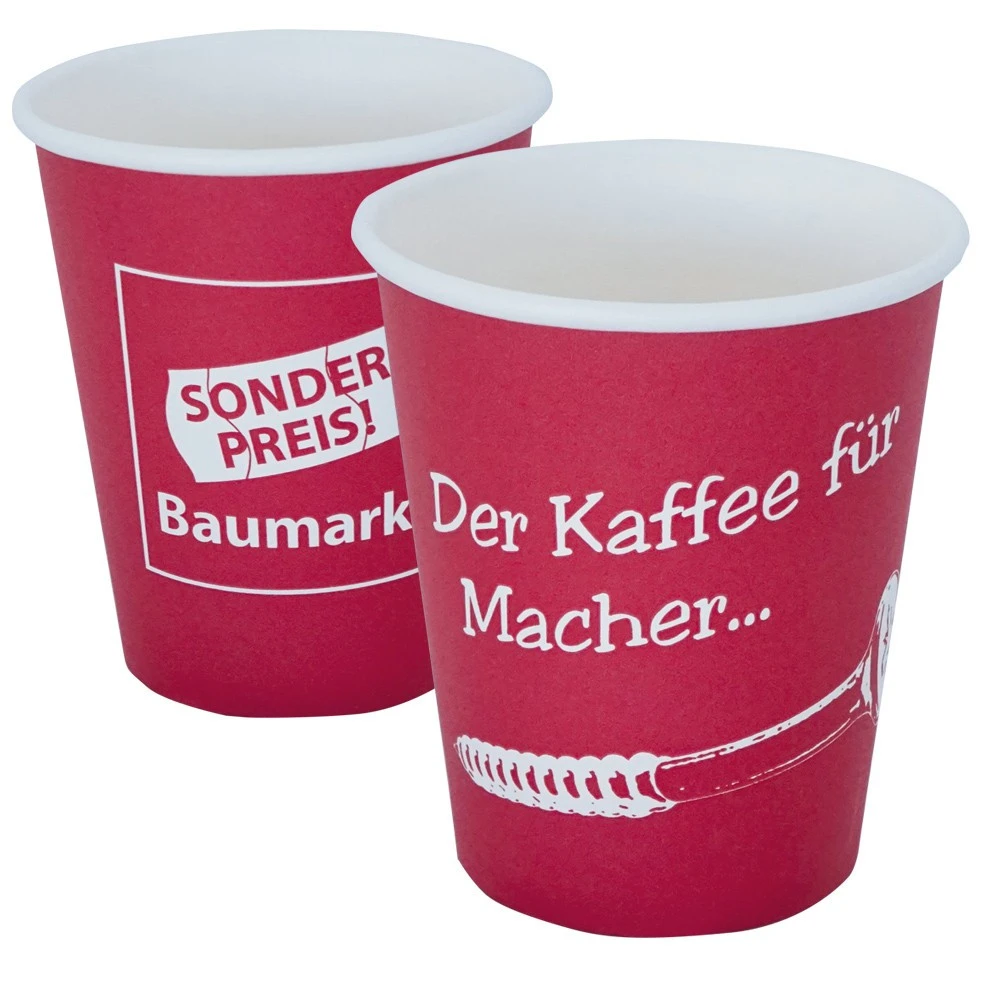 Sonderpreis Baumarkt Pappbecher 200 Cl 50 Stück Mit Logo 3 Sonderpreis Baumarkt Pappbecher 200 Cl 50 Stück Mit Logo