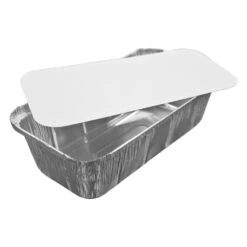 Alu Schalen Mit Deckel 3 Stück Rechteckig