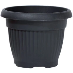 Prosperplast Blumentopf Terra Rund Ø 64 Cm In Anthrazit