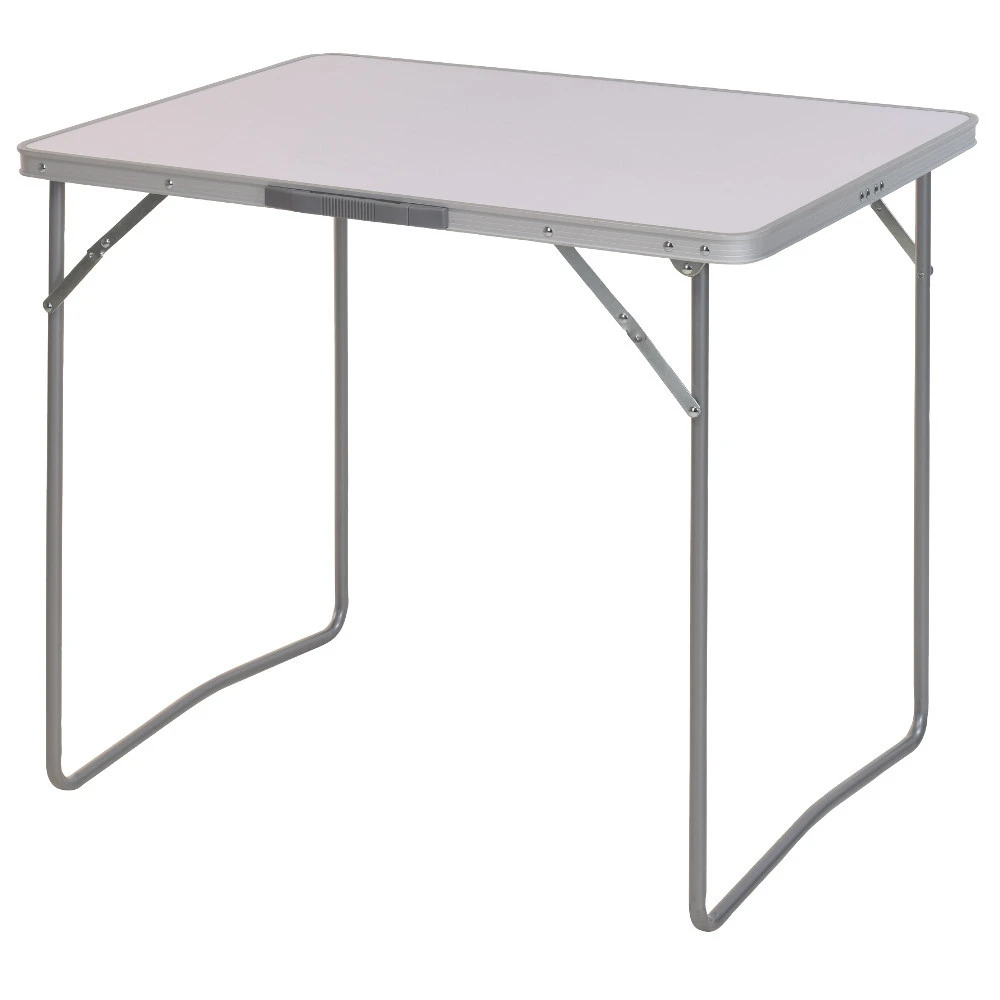 Campingtisch Klappbar In Weiß Mit Gestell Und MDF Platte 3 Campingtisch Klappbar In Weiß Mit Gestell Und MDF Platte