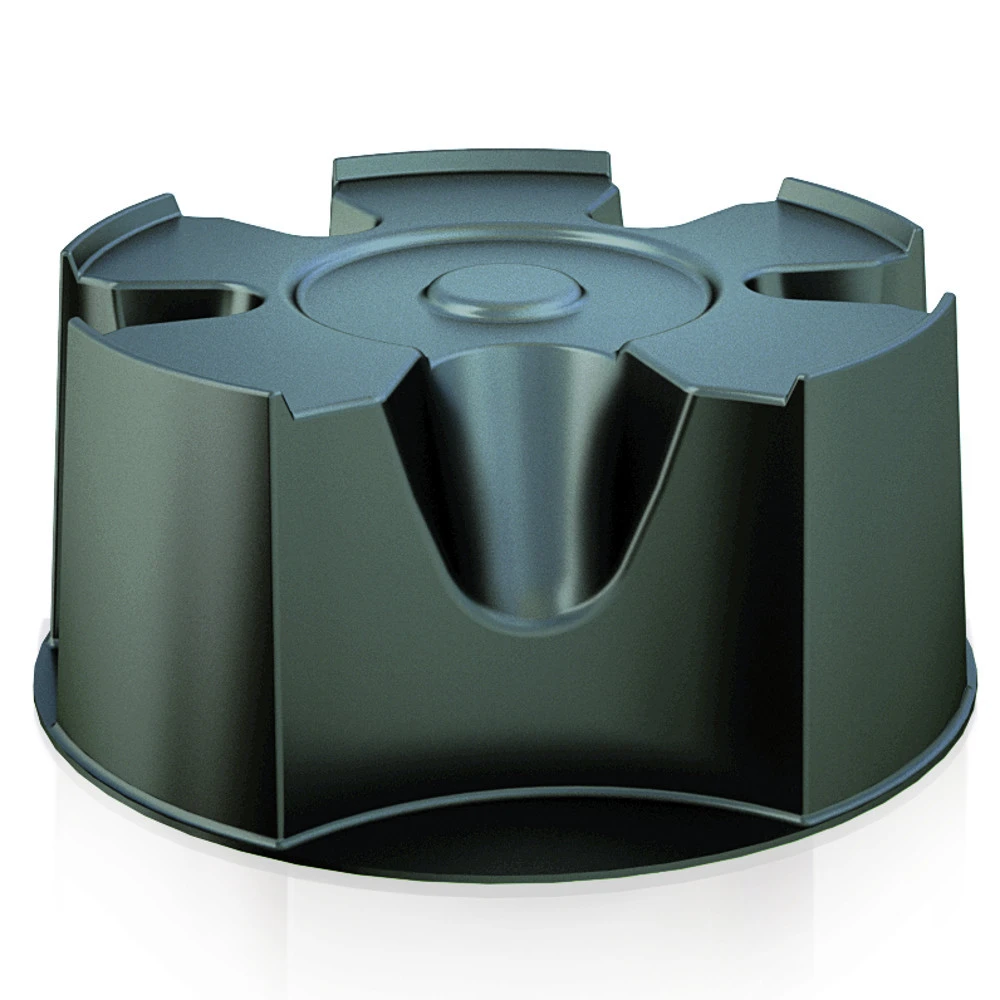 Prosperplast Untersetzer Basecan Aus Kunststoff In Schwarz 3 Prosperplast Untersetzer Basecan Aus Kunststoff In Schwarz