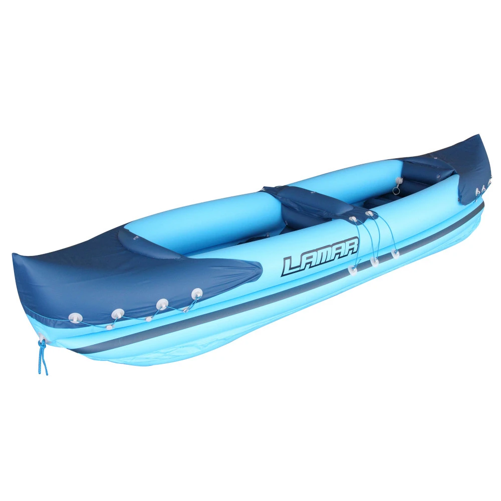 Kajak Aufblasbar Aus PVC Mit Zubehör Und Reparaturflicken 4 Kajak Aufblasbar Aus PVC Mit Zubehör Und Reparaturflicken – Bild 2