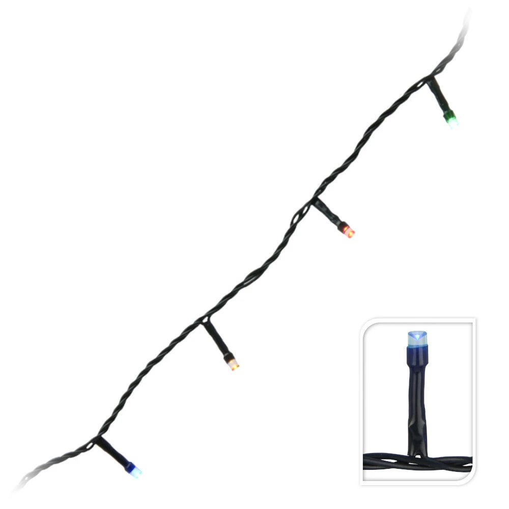 Lichterkette 180s LED Bunt 3 Lichterkette 180s LED Bunt