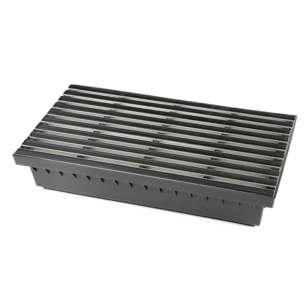 Fußabtreter Aus PP 580x370x100 Mm, Trittrost Alu Mit Gummi 3 Fußabtreter Aus PP 580x370x100 Mm, Trittrost Alu Mit Gummi