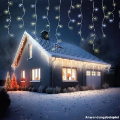 LED-Lichterkette Eiszapfen-Vorhang Mit 100 LEDs 7 LED-Lichterkette Eiszapfen-Vorhang Mit 100 LEDs -Prosper Garten Geschaft 2QA2yURtwlNfJ1L 1280x1280