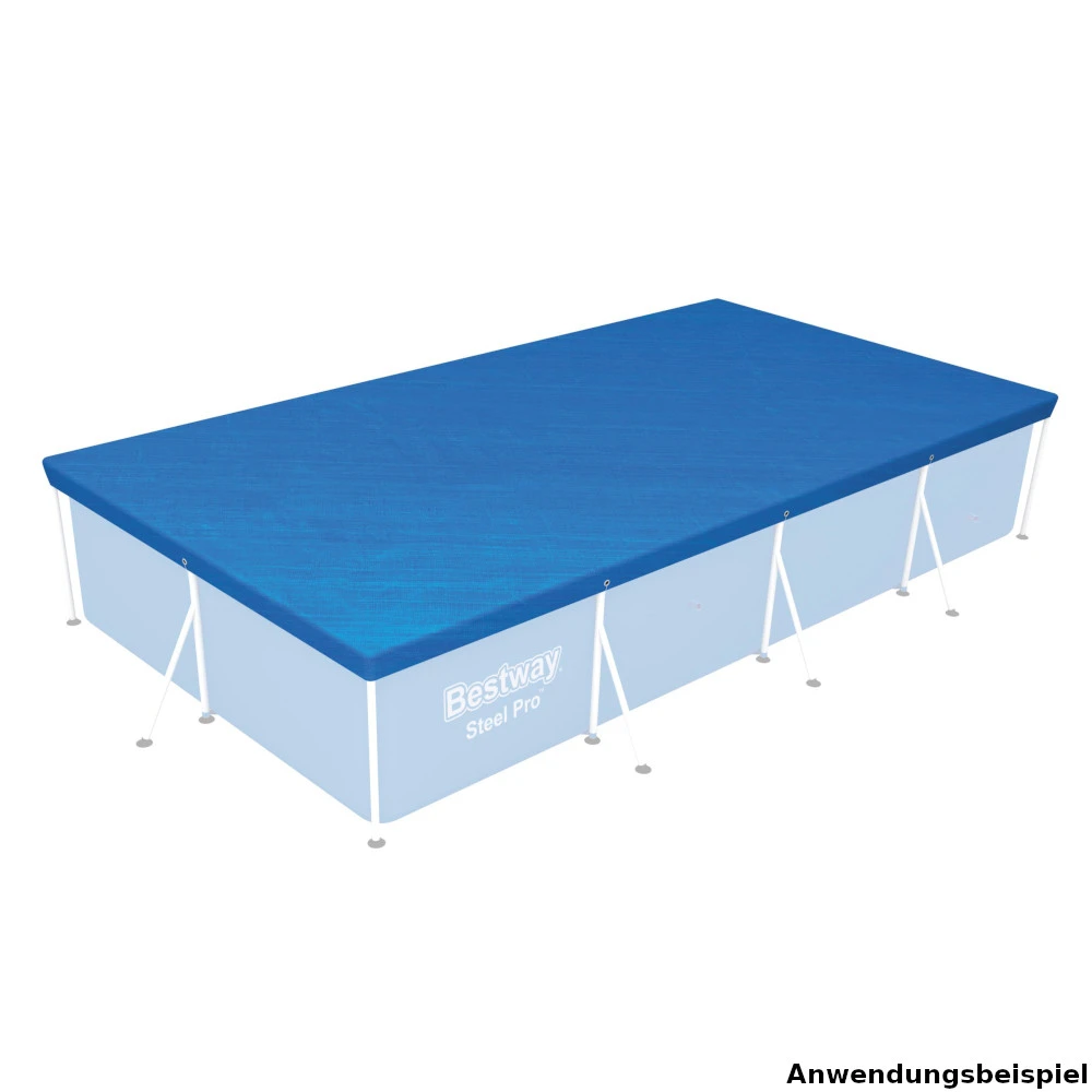 Bestway Flowclear PE-Abdeckplane 410 X 226 Cm Blau 3 Bestway Flowclear PE-Abdeckplane 410 X 226 Cm Blau
