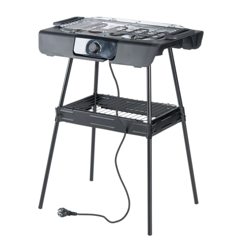 2in1 Grill, Tisch- Und Standgrill Elektrisch 2000 W Schwarz 3 2in1 Grill, Tisch- Und Standgrill Elektrisch 2000 W Schwarz