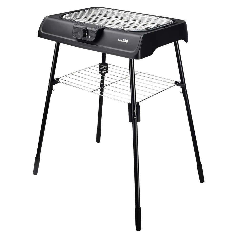2in1 Tisch- Und Standgrill Elektrisch Mit 2000 W In Schwarz 3 2in1 Tisch- Und Standgrill Elektrisch Mit 2000 W In Schwarz
