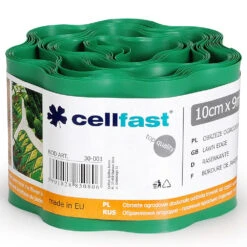Cellfast Rasenkante Wellig In Grün 10 Cm