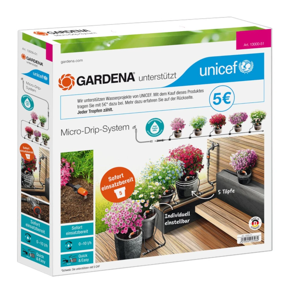 Gardena Bewässerungs-Set Start-Set S 3 Gardena Bewässerungs-Set Start-Set S