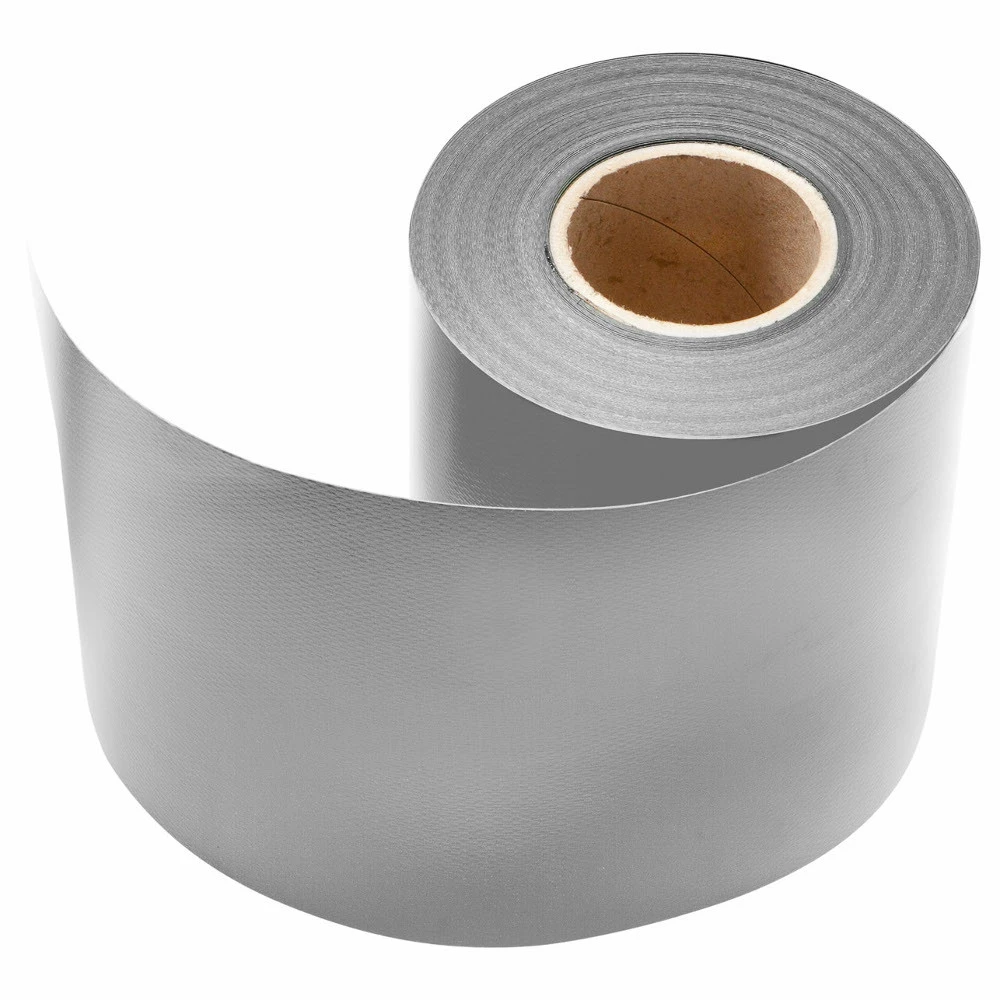 Zaun Sichtschutz Und Windschutz A1-Blickdicht 1 Rolle, 19 Cm Breit In Weißaluminium 4 Zaun Sichtschutz Und Windschutz A1-Blickdicht 1 Rolle, 19 Cm Breit In Weißaluminium – Bild 2