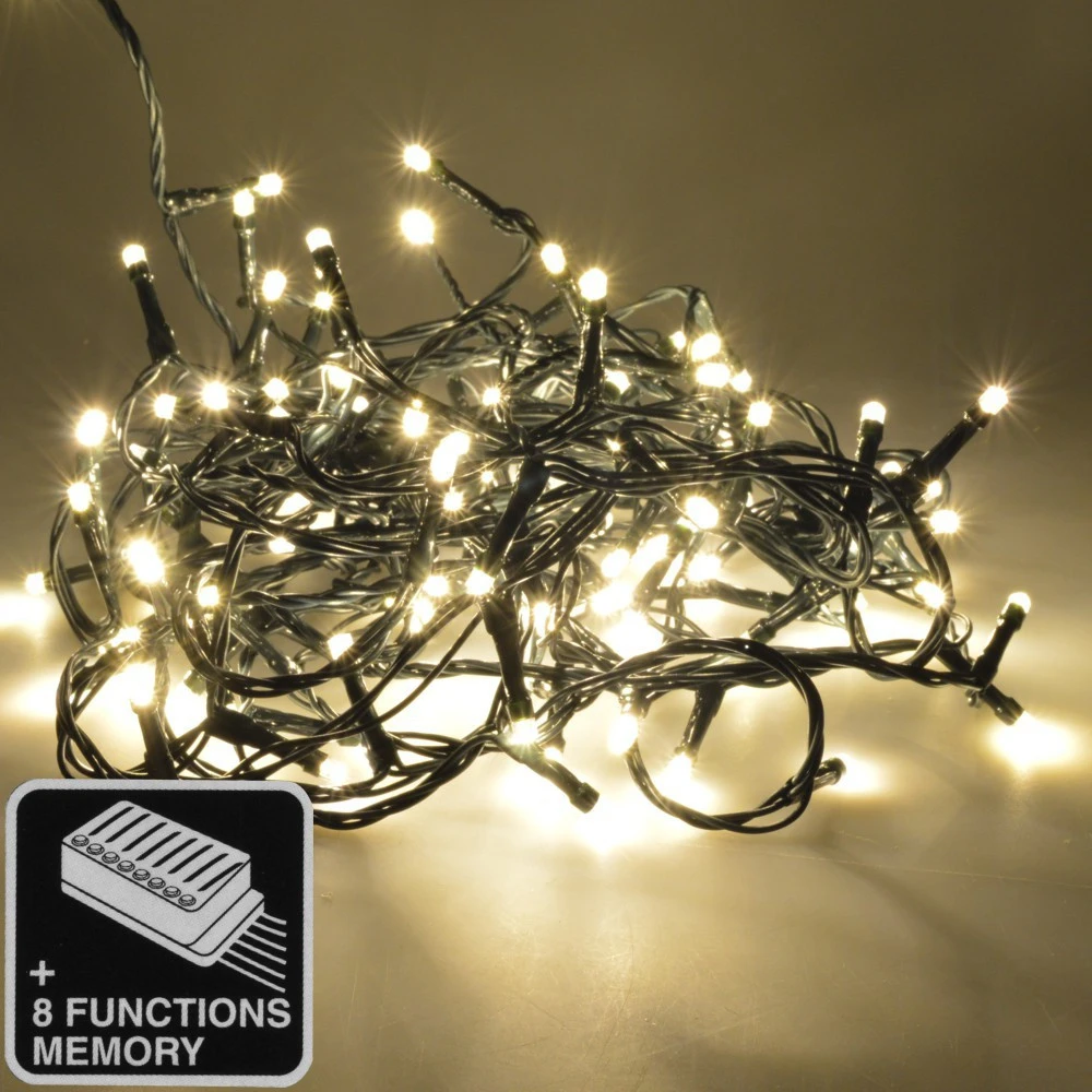 LED-Lichterkette 1,8 M Mit 24 LEDs, 8 Funktionen Und Timerfunktion 3 LED-Lichterkette 1,8 M Mit 24 LEDs, 8 Funktionen Und Timerfunktion