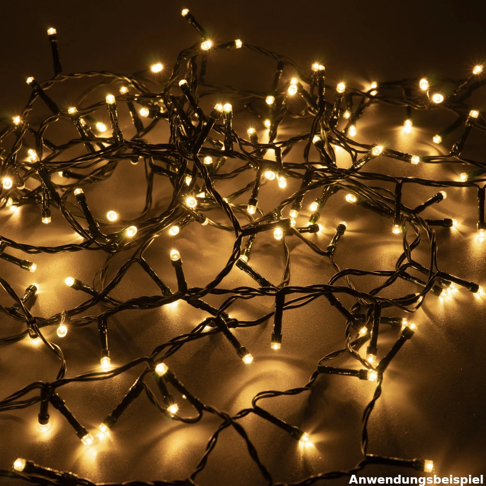 LED-Lichterkette Mit 80 LED Warmweiß 3 LED-Lichterkette Mit 80 LED Warmweiß