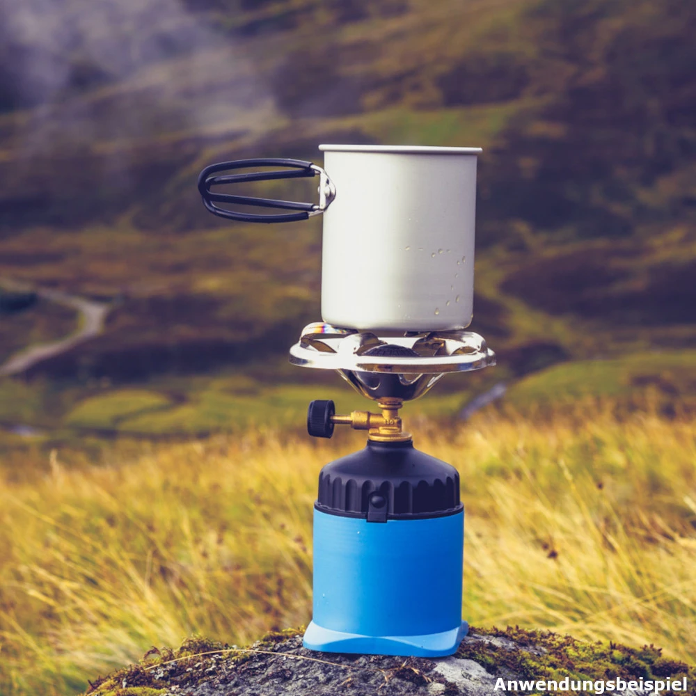 CFH Kartuschenkocher HappyCamper Star Inklusive 2 Kartuschen 5 CFH Kartuschenkocher HappyCamper Star Inklusive 2 Kartuschen – Bild 3