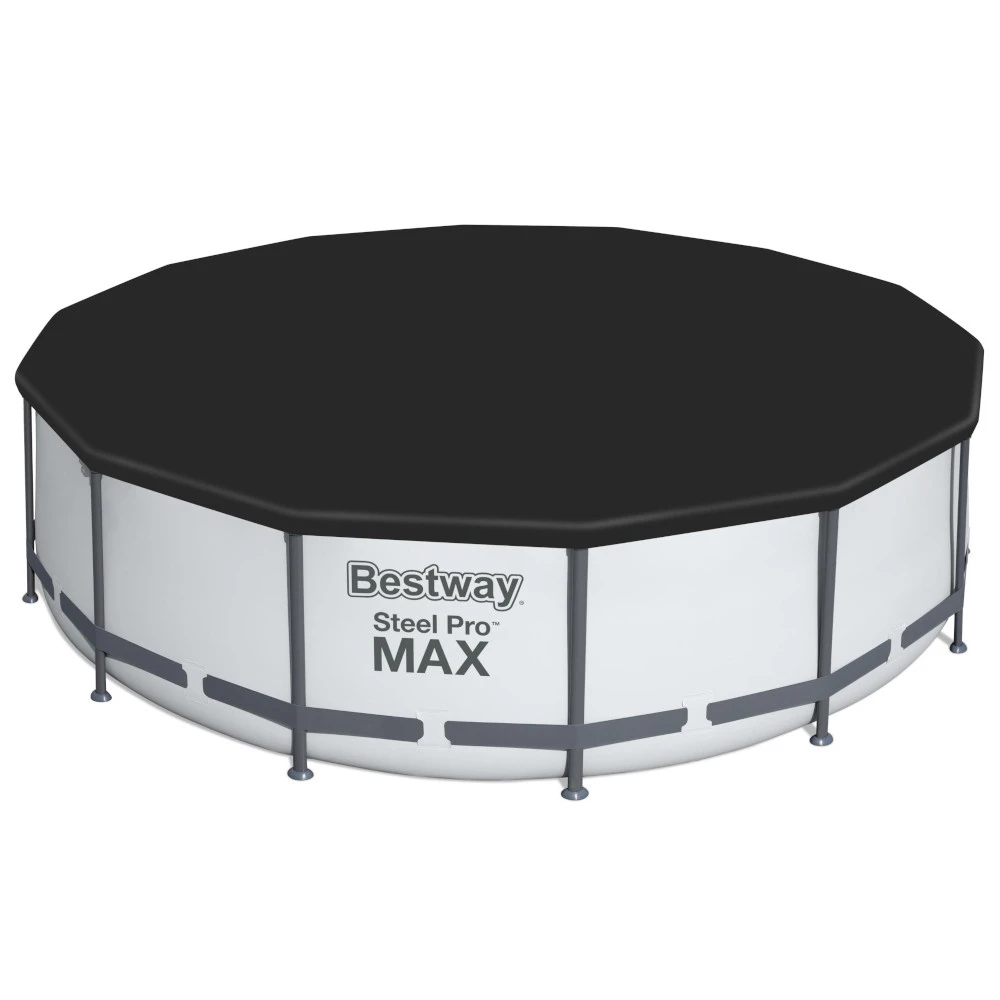 Bestway Steel Pro MAX Frame Pool Ø427x107 Cm Rund Komplett-Set 5-teilig 5 Bestway Steel Pro MAX Frame Pool Ø427x107 Cm Rund Komplett-Set 5-teilig – Bild 3
