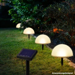 LED-Solargartenstecker-Set 5 Stück Halbkugel Mit Erdspießen 10 LED-Solargartenstecker-Set 5 Stück Halbkugel Mit Erdspießen -Prosper Garten Geschaft 2QUZm1Qapuzk2So 1280x1280