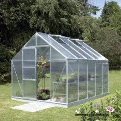 Vitavia Gewächshaus Merkur 8,3 M² Mit Aluminiumrahmen, 4 Mm Hohlkammerplatten
