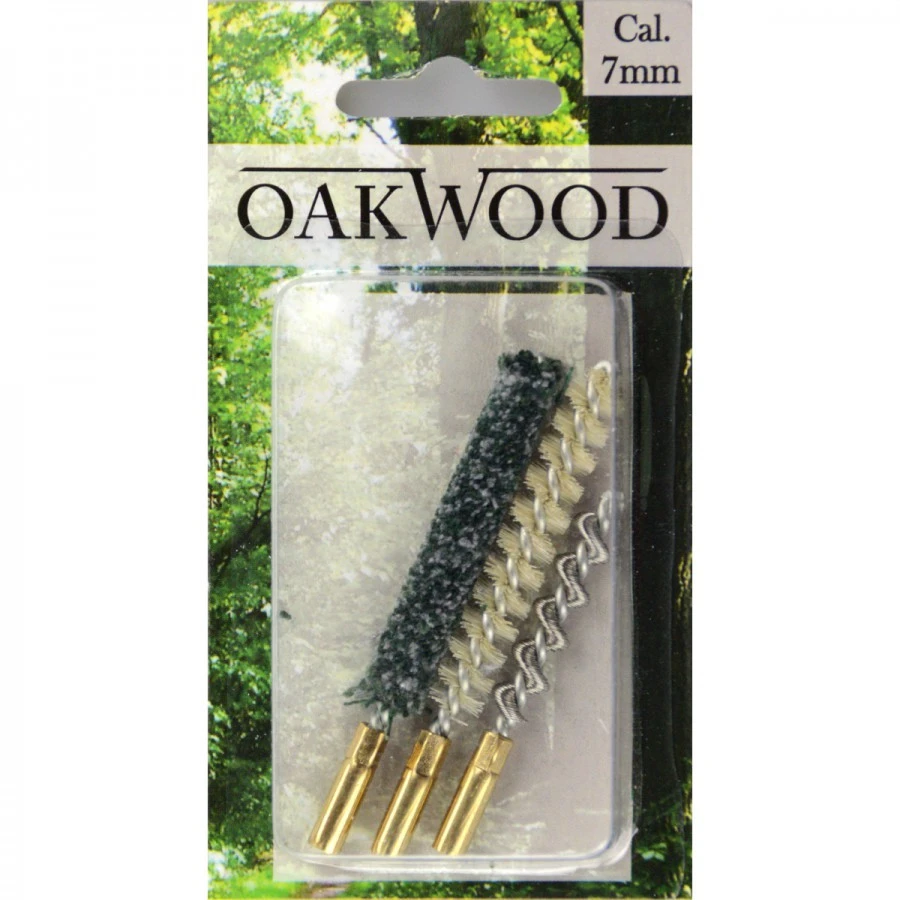 Oakwood Waffenreinigungsset Kaliber 7 Mm 3-teilig 3 Oakwood Waffenreinigungsset Kaliber 7 Mm 3-teilig