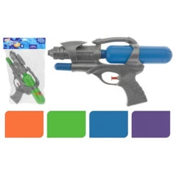 Wasserpistole Aus Kunststoff 26 Cm Mit Wassertank In Verschiedenen Farben