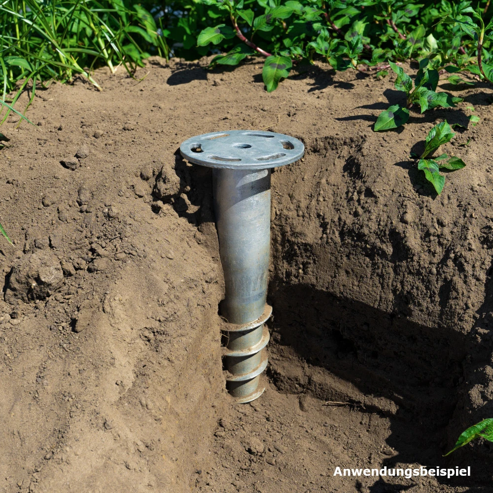 Erdanker Für Gewächshausfundament, 2Stk 4 Erdanker Für Gewächshausfundament, 2Stk – Bild 2