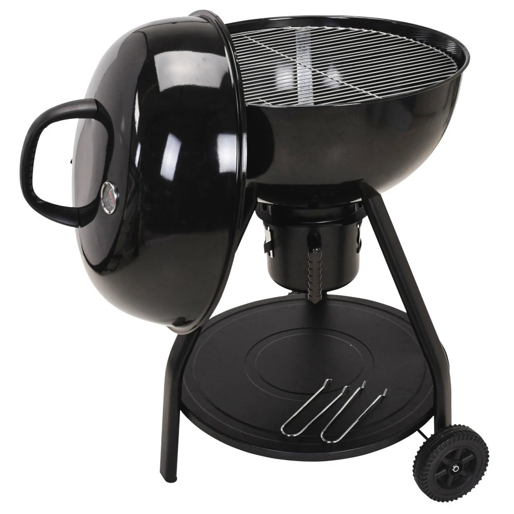 Kugelgrill Fahrbar Aus Metall Mit Grillrost 54 Cm 4 Kugelgrill Fahrbar Aus Metall Mit Grillrost 54 Cm – Bild 2