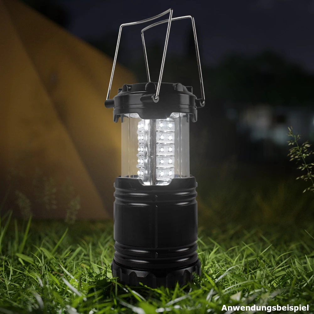 Campinglampe 2in1 Aus Kunststoff Mit 17 LEDs Und Trageschlaufe 5 Campinglampe 2in1 Aus Kunststoff Mit 17 LEDs Und Trageschlaufe – Bild 3