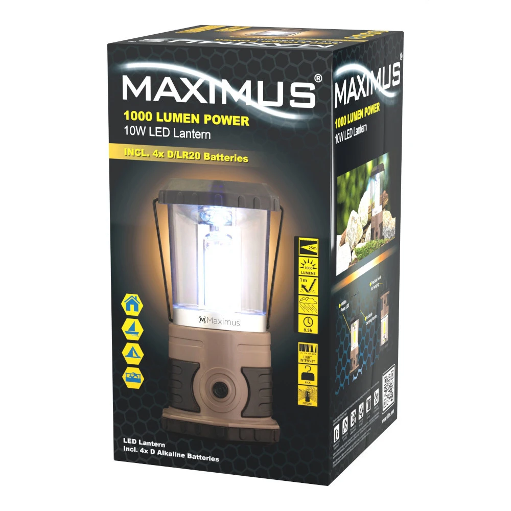 LED Campinglampe 10 W Inklusive Batterien 4 LED Campinglampe 10 W Inklusive Batterien – Bild 2