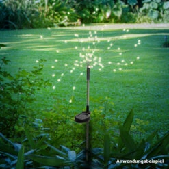 LED Solarbeleuchtung Mit 90 LEDs Und Erdspieß 9 LED Solarbeleuchtung Mit 90 LEDs Und Erdspieß -Prosper Garten Geschaft 2QjX7p0qSYvTwkT 1280x1280