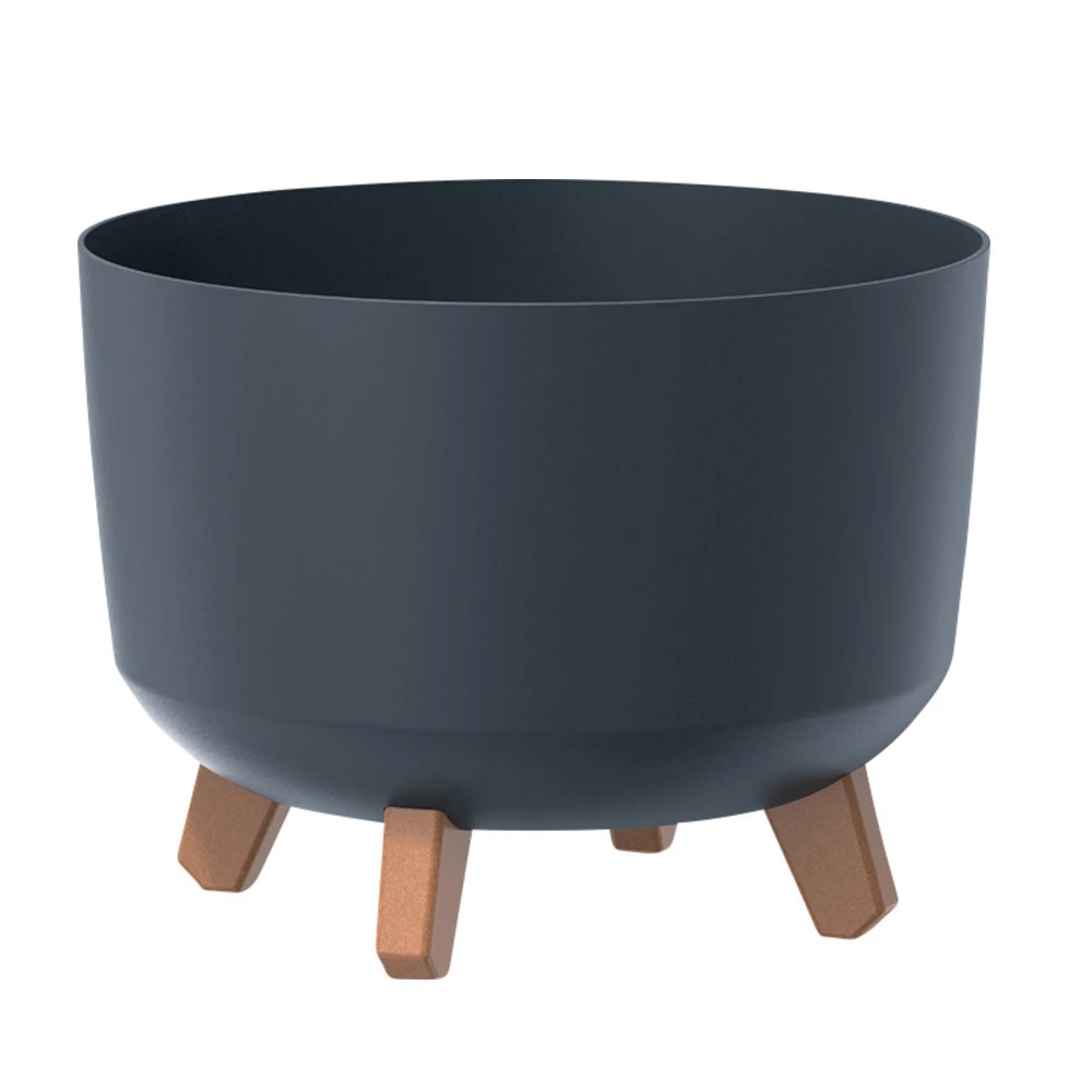 Prosperplast Pflanztopf Gracia Low Ø 300mm Anthrazit 3 Prosperplast Pflanztopf Gracia Low Ø 300mm Anthrazit