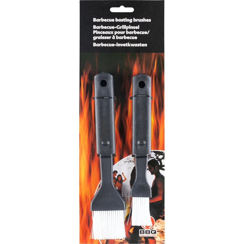 BBQ Grillpinsel-Set 2-teilig, Kunststoff, 19 Und 21 Cm 4 BBQ Grillpinsel-Set 2-teilig, Kunststoff, 19 Und 21 Cm – Bild 2