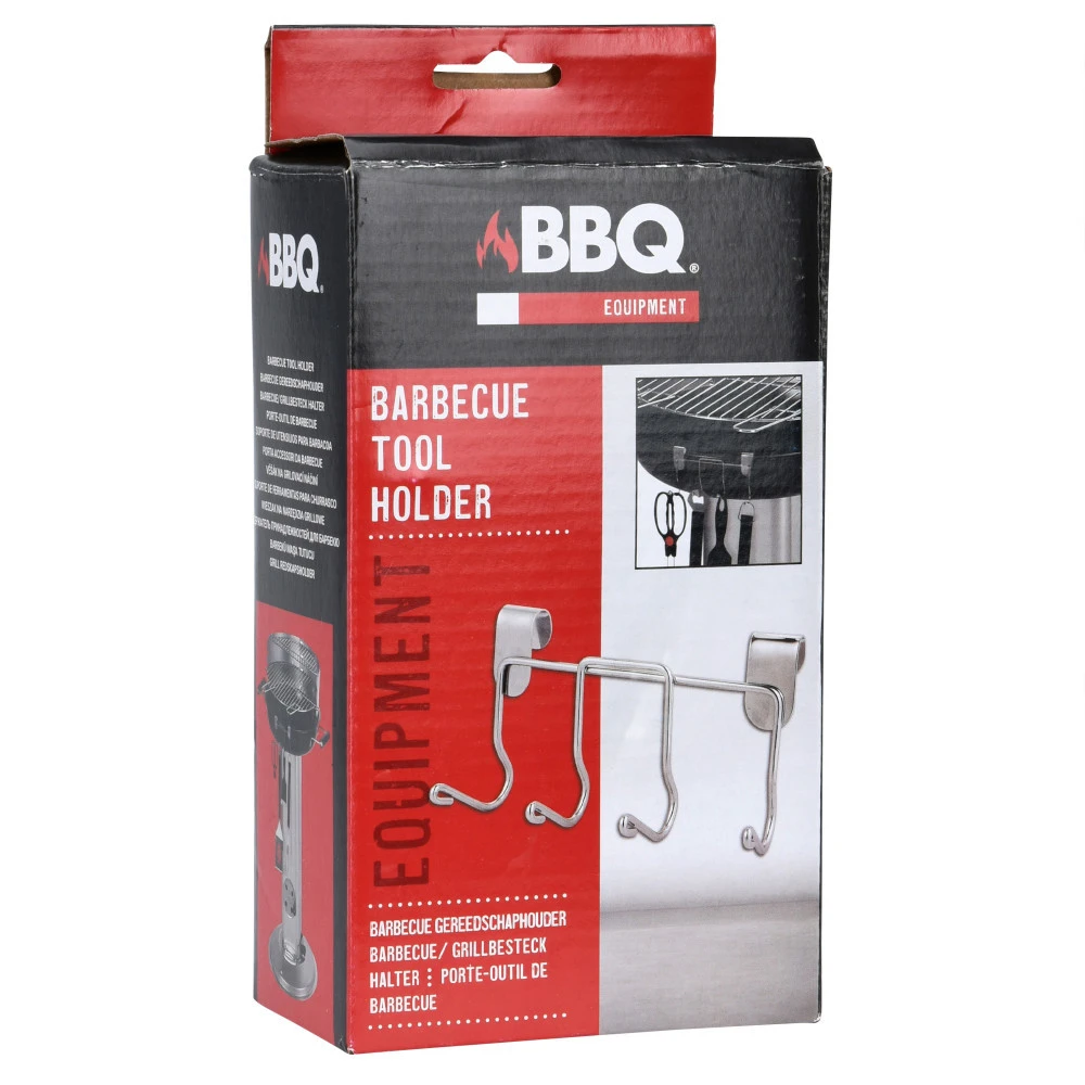 Grillbesteckhalterung Aus Metall Mit 4 Haken 4 Grillbesteckhalterung Aus Metall Mit 4 Haken – Bild 2