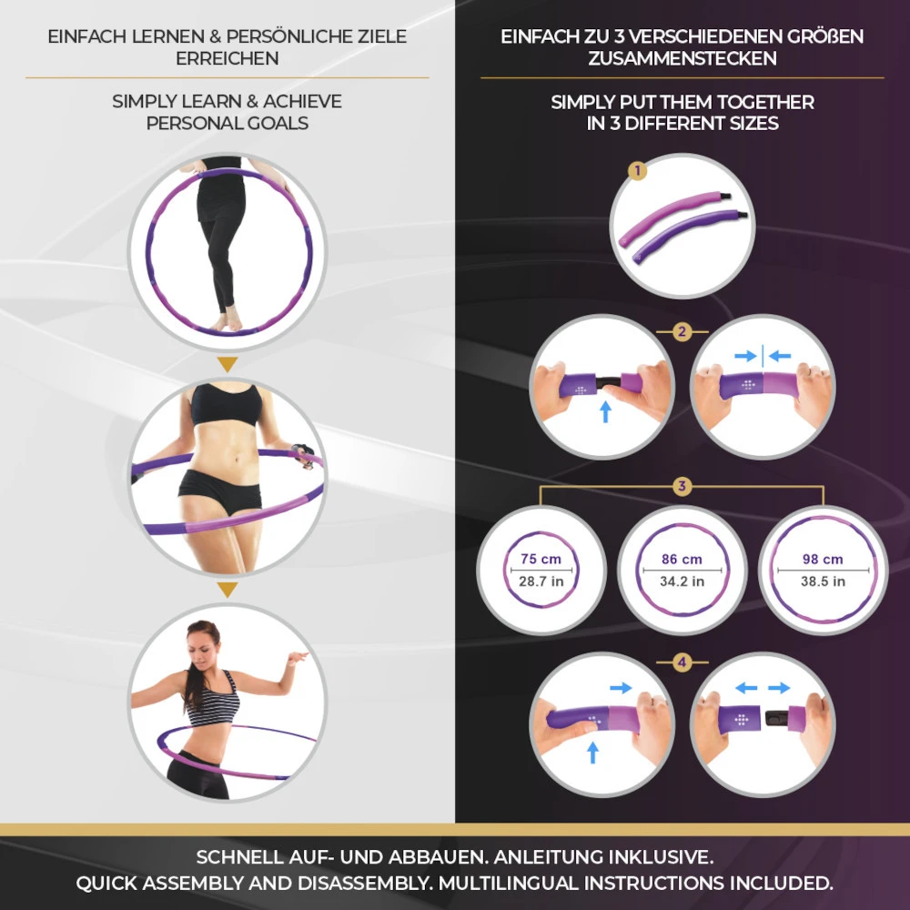 Fitness-Reifen Macacor In Lilapink, Inklusive Zubehör 10 Fitness-Reifen Macacor In Lilapink, Inklusive Zubehör – Bild 8