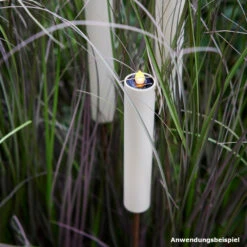 Solarstabkerze Rund Ø 4 X 90 Cm Mit Flackereffekt -Prosper Garten Geschaft 2Qtb9pme8VE6al2 1280x1280