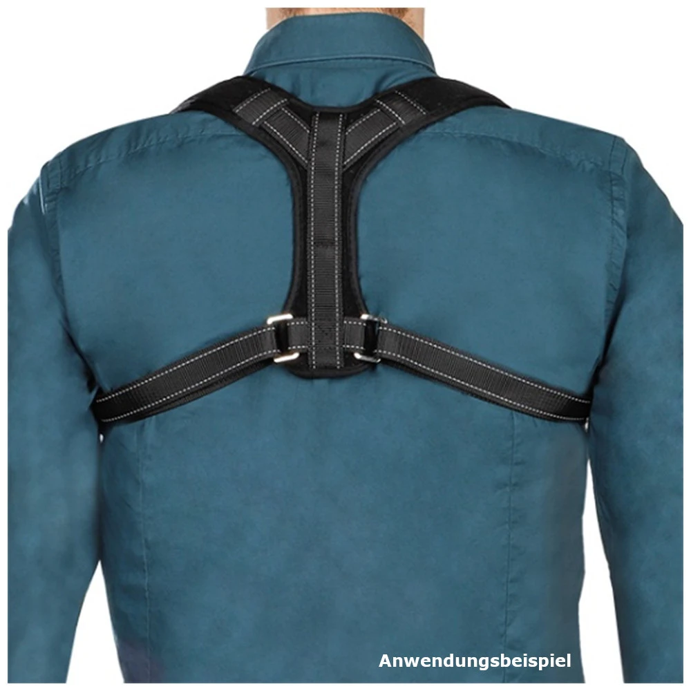 Rücken-Haltungsgurt 21 X 20 Cm In Schwarz 3 Rücken-Haltungsgurt 21 X 20 Cm In Schwarz