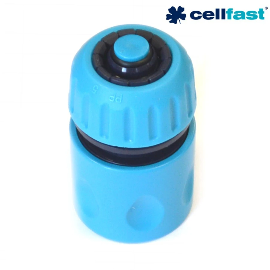 Cellfast Schlauchkupplung 1/2" Schnellkupplung Steckkupplung Wasserstopp Verbinder 3 Cellfast Schlauchkupplung 1/2" Schnellkupplung Steckkupplung Wasserstopp Verbinder