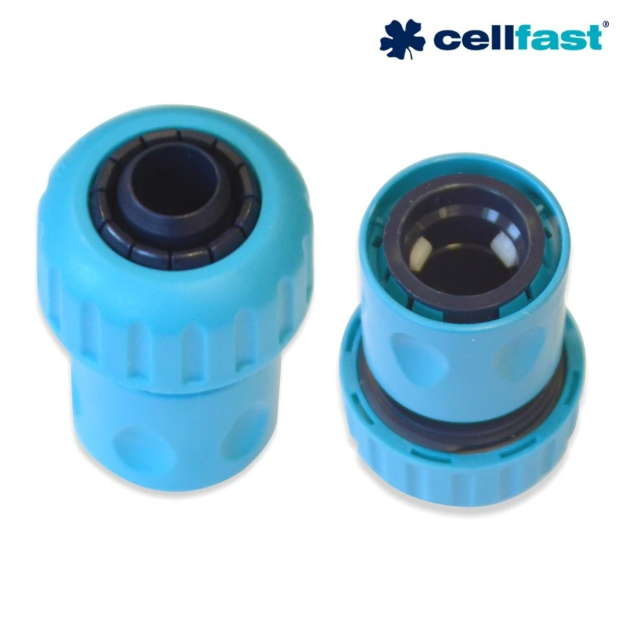 Cellfast Schlauchkupplung Durchlaufkupplung 3/4" Schnellkupplung Steckkupplung Verbinder 3 Cellfast Schlauchkupplung Durchlaufkupplung 3/4" Schnellkupplung Steckkupplung Verbinder