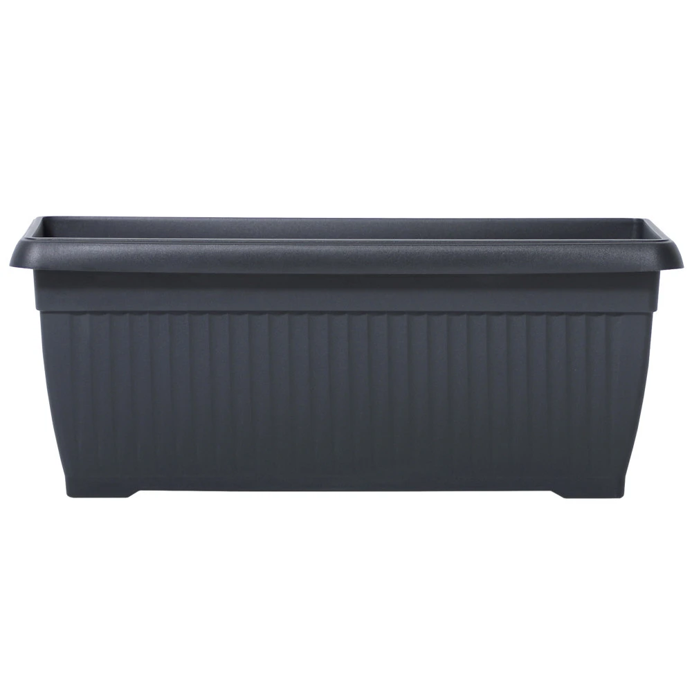 Prosperplast Blumenkasten Terra 80 Cm In Anthrazit, Für Den Außenbereich 3 Prosperplast Blumenkasten Terra 80 Cm In Anthrazit, Für Den Außenbereich