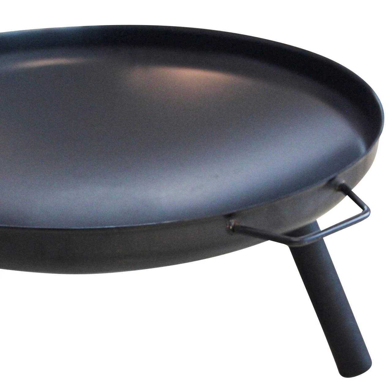 Feuerschale Ø 60 X 29 Cm Aus Eisen Mit Griffen 4 Feuerschale Ø 60 X 29 Cm Aus Eisen Mit Griffen – Bild 2