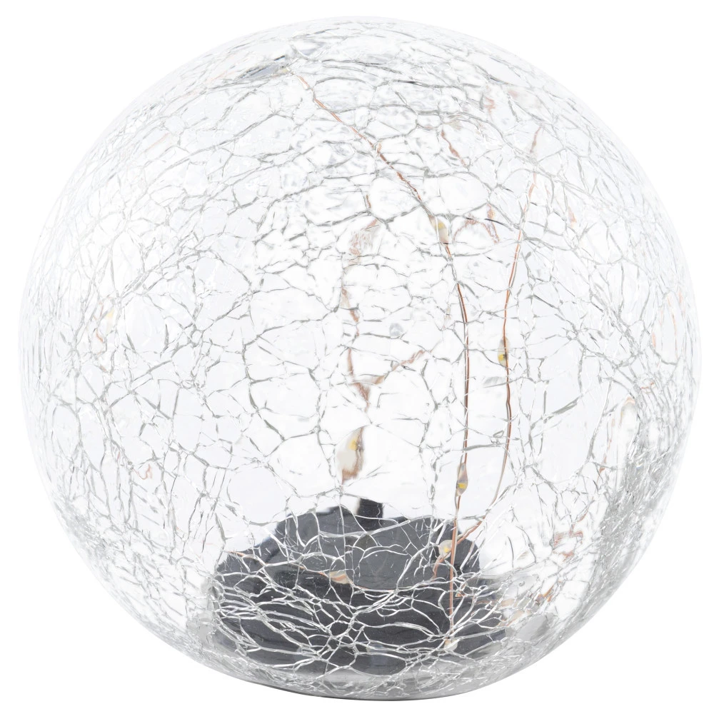 LED-Solarkugelleuchte Ø 25 Cm Mit Crashglas, 30 LED 3 LED-Solarkugelleuchte Ø 25 Cm Mit Crashglas, 30 LED