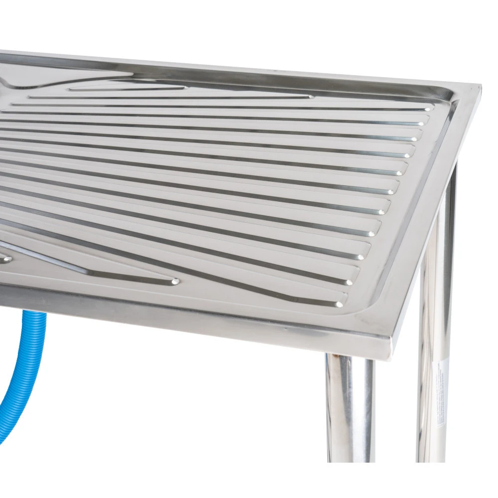 Country Life Waschtisch Aus 18/10 Edelstahl Mit Armatur Und Abflusschlauch 7 Country Life Waschtisch Aus 18/10 Edelstahl Mit Armatur Und Abflusschlauch – Bild 5