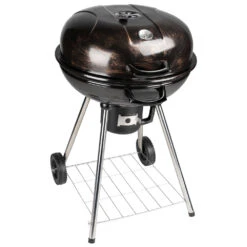 DELUXE Kugelgrill 57 Cm Mit Kupfer-farbiger Haube