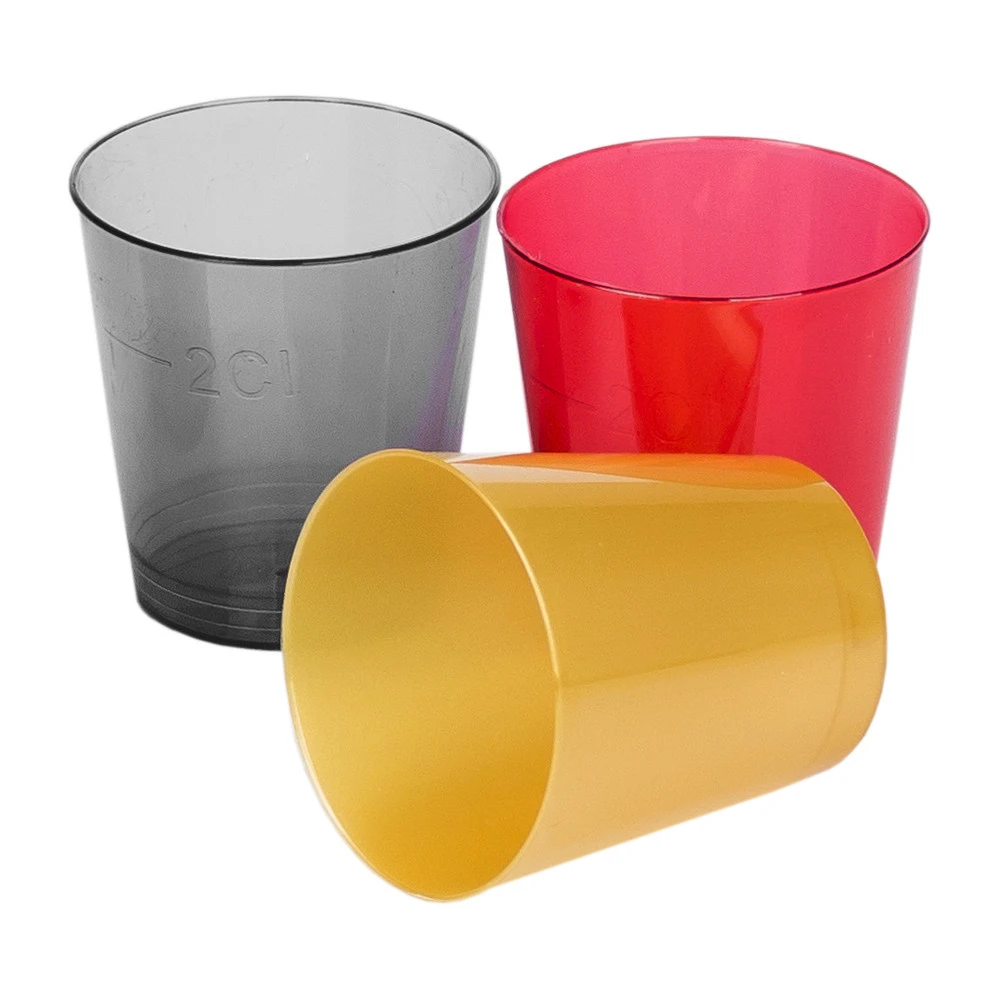 Schnapsgläser Aus Kunststoff 2 Cl, 30 Stück, Deutschland 4 Schnapsgläser Aus Kunststoff 2 Cl, 30 Stück, Deutschland – Bild 2